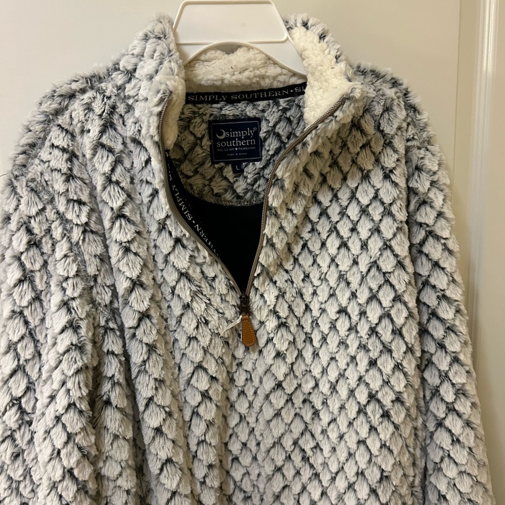 Simply Southern quarter zip pullover jacket - Picture 2 of 5